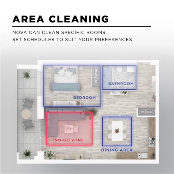 iHome AutoVac Nova Self Empty Robot Vacuum and Mop - Robotic Cleaning Vacuum - Picture 4 of 7